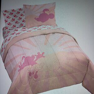 NWB/Disney Minnie Mouse Full Size Comforter 7pc. Bedding Set